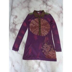 NEW "Miss Me Girls" girls youth large Boutique long sleeve dress